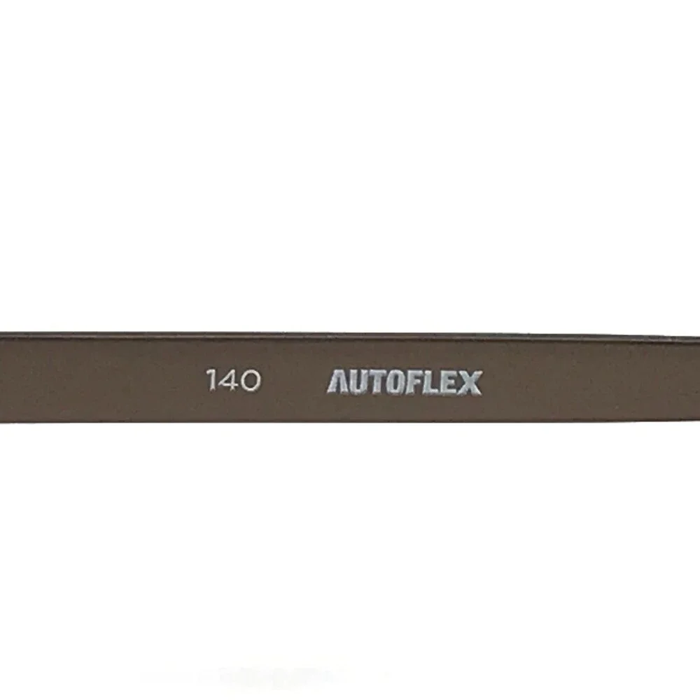 Autoflex Eyeglasses Frames SIR DUKE 210 Satin Brown Square Half Rim 51-19-140